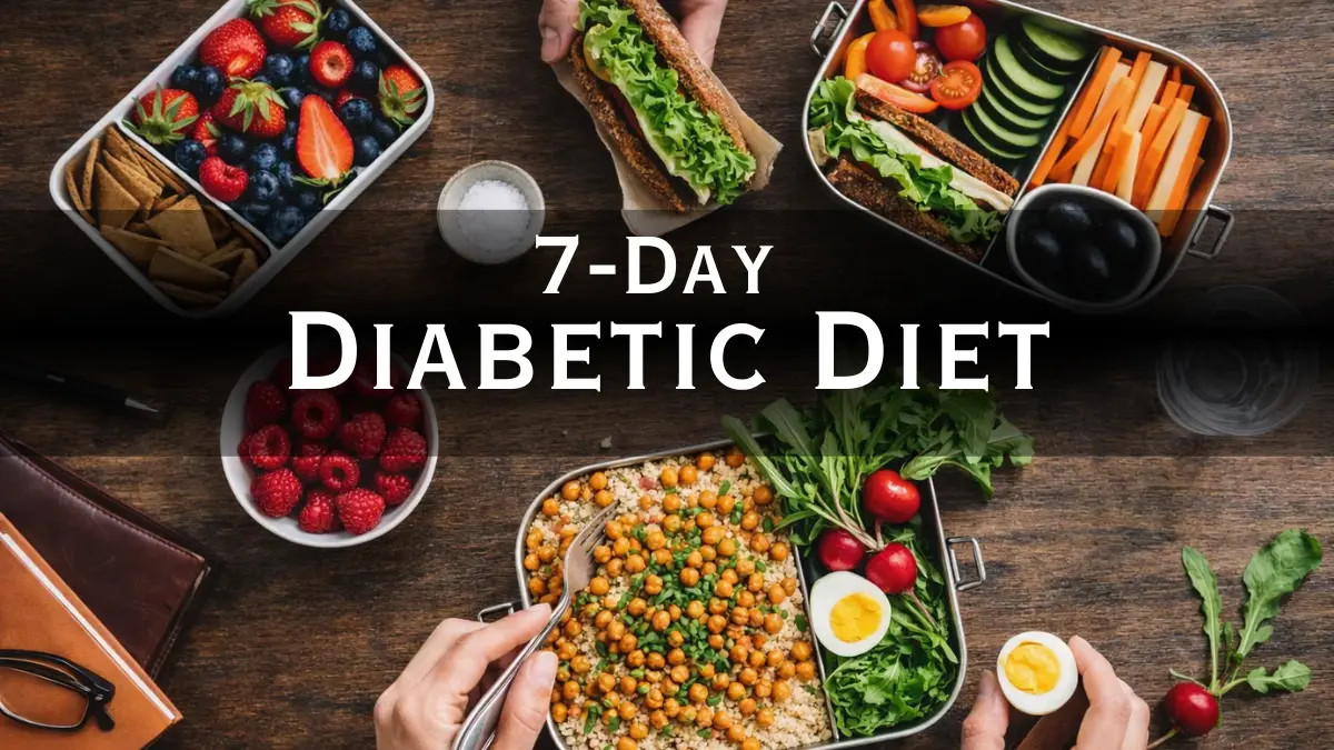 Diabetic Diet Meal Plan: 7-Day Balanced Diet for Diabetes 🩺🍎