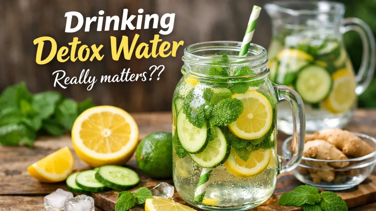 Why You Should Start Drinking Detox Water? 💧🍋